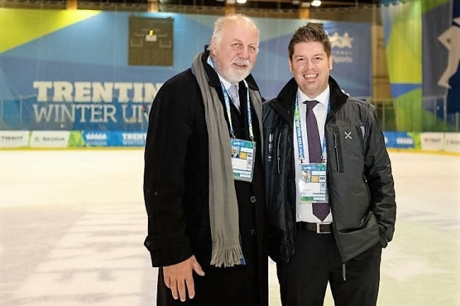 Da sinistra Sergio Anesi (presidente del comitato organizzatore) e Filippo Bazzanella (segretario generale) - foto Alice Russolo